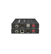 Комплект 4K30Hz IP Extender set | 1GbE | Zero latency | USB2.0 | Multi-Channel audio (4k30: 100m/328ft)