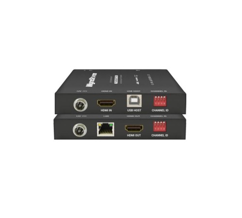 Комплект 4K30Hz IP Extender set | 1GbE | Zero latency | USB2.0 | Multi-Channel audio (4k30: 100m/328ft)