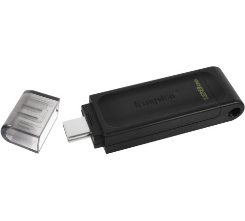 Флеш-накопитель/ Kingston 128Gb USB 3.2 DataTraveler 70 USB Type-C