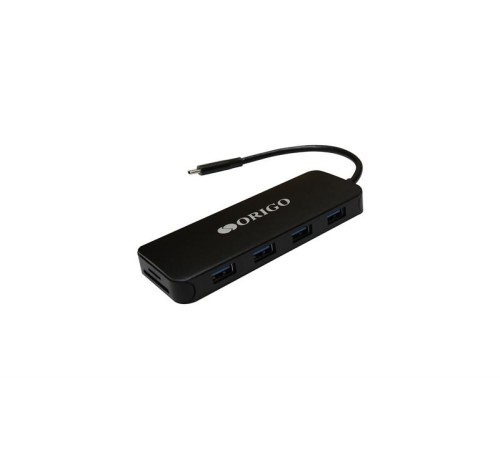 Док-станция ORIGO Док-станция USB-C, 4xUSB 3.0, 1xUSB-C/PD 3.0, 1x1000Base-T, 1xHDMI, 1xVGA, слот SD/TF/microSD, 1x3,5мм TRRS