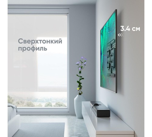 Кронштейн ONKRON/ 32-90" макс 400*600 наклон -5°/+10°, поворот ±45° Макс нагрузка 50кг, от стены 34-415мм, черный Кронштейн ONKRON/ 32-90" макс 400*600 наклон -5°/+10°, поворот ±45° Макс нагрузка 50кг, от стены 34-415мм, черный