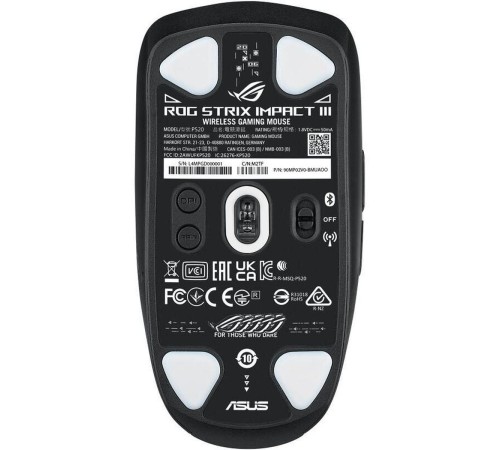 Мышь ASUS P520 ROG STRIX IMPACT III WL/ ASUS P520 ROG STRIX IMPACT III WL Мышь ASUS P520 ROG STRIX IMPACT III WL/ ASUS P520 ROG STRIX IMPACT III WL