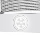 ВЫТЯЖКА HOMSair Flat 60 White/ встраиваемая, колыбельное управление, 2 скорости, 520 м3/ч, до 20 м2, 45 дБ, угольный фильтр CF110 - 1 шт, ШхВхД: 500х176х280 мм, белый цвет