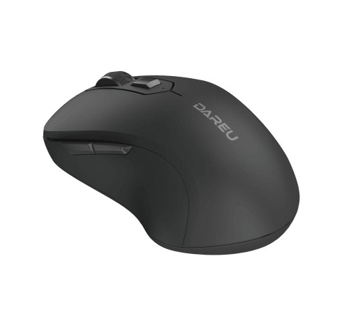 Мышь беспроводная Dareu LM115B Black (черный), DPI 800/1200/1600, подключение: ресивер 2.4GHz + Bluetooth, размер 107x59x38мм Мышь беспроводная Dareu LM115B Black (черный), DPI 800/1200/1600, подключение: ресивер 2.4GHz + Bluetooth, размер 107x59x38мм