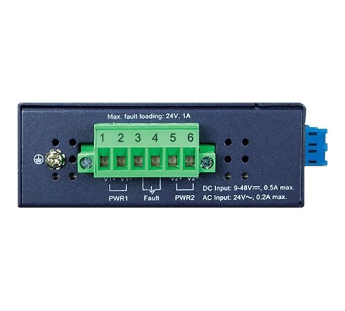 коммутатор/ PLANET IFB-244-SLC Industrial 2-channel Optical Fiber Bypass Switch w/ 4x LC Single mode (-40~75 C, dual 9~48V DC/24V AC)