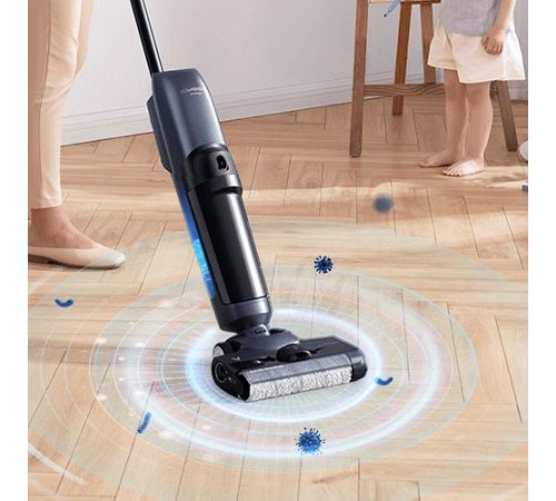 Вертикальный моющий пылесос Viomi Cordless Wet-Dry Vacuum Cleaner Cyber Pro Silver+Black (Вскрытая упаковка)