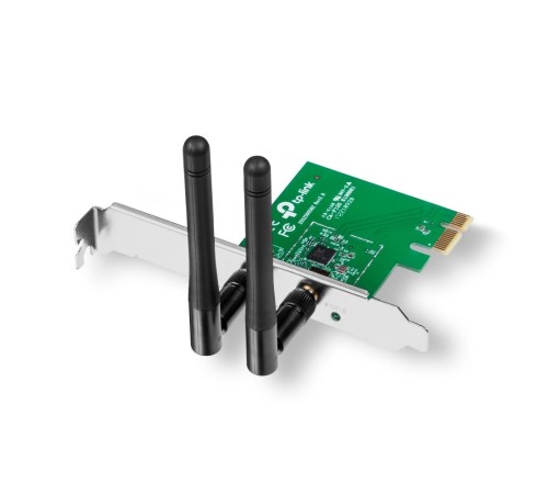 Адаптер Wi-Fi/ 300Mbps Wireless N PCI Express Adapter, Atheros, 2T2R, 2.4GHz, 802.11n/g/b, 2 detachable antennas