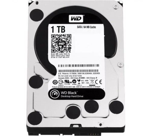 Жесткий диск/ HDD WD SATA3 1TB 2.5"""" Black 7200RPM 64MB 1 year warranty Жесткий диск/ HDD WD SATA3 1TB 2.5"""" Black 7200RPM 64MB 1 year warranty