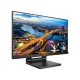Монитор LCD 21.5'' 16:9 1920х1080(FHD) IPS, TOUCH, 75 Hz, 250 cd/m2, 1000:1, 50М:1, 4ms, VGA, HDMI, DP, USB-Hub, Height adj, Tilt, Speakers, Black (Мятая упаковка)