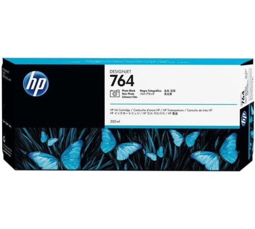 Картридж/ HP 764 300-ml Photo Black Ink Cartridge