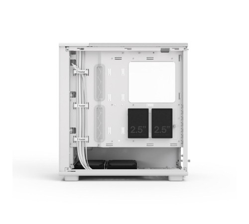 Корпус ПК без блока питания/ Case Fractal Design Epoch TG Clear Tint, Midi-Tower, 3x120mm, 2xUSB-A 3.2 + 1xUSB 3.2 Type-C ATX, mATX, mITX, White