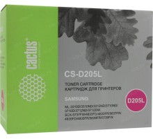 -/ Картридж лазерный Cactus CS-D205L MLT-D205L черный (5000стр.) для Samsung ML-3310/3710/SCX-5637/4833