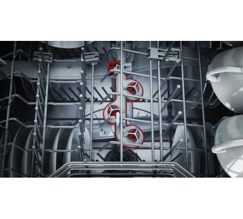Посудомоечная машина BOSCH Встраиваемая посудомоечная машина 60 cm, Serie 4, 13 комплектов,третий уровень загрузки VarioDrawer,44 дБ (A) Quick L, Авто 45-65°C, Быстрое мытье 45°C, Интенсивная, Стекло 40°C, Экономичная,/2 Загрузка, Pretreatment, ГигиенаПлю
