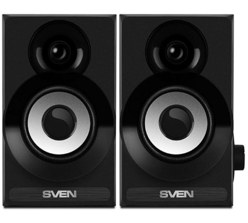 SVEN SPS-517, чёрный, акустическая система 2.0, USB, мощность 2x3 Вт(RMS) SVEN SPS-517, чёрный, акустическая система 2.0, USB, мощность 2x3 Вт(RMS)