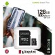 Карта памяти/ Kingston Canvas Select Plus microSDXC 128Gb Class 10 Flash U1 V10  R/W 100/85 MB/s with adapter