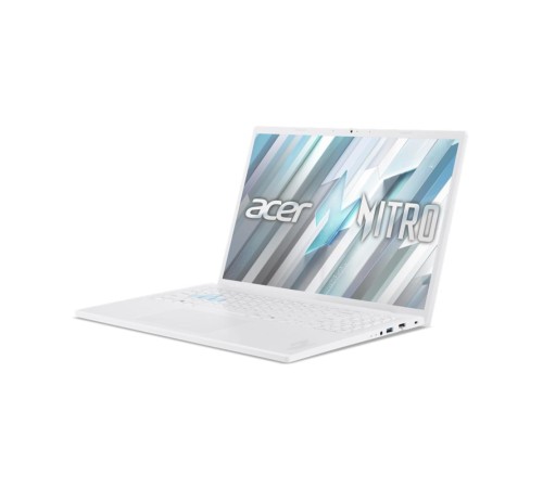 Ноутбук/ ACER Nitro Lite NL16-71G-568T 16"(1920x1200 (матовый) IPS)/Intel Core i5 13420H(2.1Ghz)/16384Mb/512PCISSDGb/noDVD/Ext:nVidia GeForce RTX4050(6144Mb)/Cam/BT/WiFi/53WHr/war 1y/1.95kg/White/NoOS