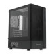 Корпус без блока питания/ Case HSPD M332, Mesh Mini-tower, Black, TG, 0.4 SPCC, no fans, mATX, mITX, 160/285/170mm, 1x2.5", 1x3.5", 4xPCI, 1xUSB-A 3.0, 1xUSB-A 1.0, 387x197x325mm