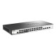 коммутатор D-Link Управляемый L2 коммутатор, 24x1000Base-X SFP, 4x10GBase-X SFP+, CLI, консольный порт RJ-45, RPS