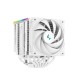 Кулер для процессора DEEPCOOL AK620 DIGITAL WH LGA20XX/1700/1200/115X/AM5/AM4 (8шт/кор, TDP 260W, PWM, DUAL Fan 120mm, 6 тепл. трубок, ARGB, белый) RET (R-AK620-WHADMN-G)