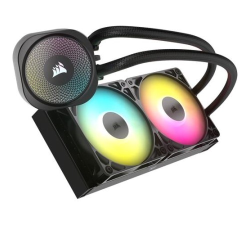 Система жидкостного охлаждения/ Water Cooling System Corsair NAUTILUS 240 ARGB (240mm, Black, ARGB/ Fans: 2x120mm, 74.37CFM, 34dBA, 2100RPM/ S: 1851, 1700, AM5, AM4) Система жидкостного охлаждения/ Water Cooling System Corsair NAUTILUS 240 ARGB (240mm, Black, ARGB/ Fans: 2x120mm, 74.37CFM, 34dBA, 2100RPM/ S: 1851, 1700, AM5, AM4)