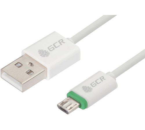 Greenconnect Кабель 3A 1.0m для Samsung USB 2.0, AM/microB 5pin, ABS, белый, зеленый ПВХ, 28/22 AWG, поддержка функции быстрой зарядки, экран, армированный, морозостойкий, GCR-50965 Greenconnect Кабель 3A 1.0m для Samsung USB 2.0, AM/microB 5pin, ABS, белый, зеленый ПВХ, 28/22 AWG, поддержка функции быстрой зарядки, экран, армированный, морозостойкий, GCR-50965
