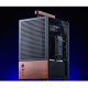 Корпус без блока питания/ Case JONSBO T6, Mini-Tower, 1x140mm, 1xUSB-A 3.0 + 1xUSB-C 3.2, mITX, wood panel + wooden handle Black