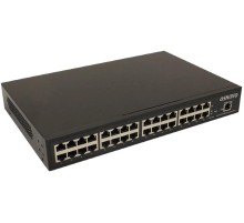 Инжектор/ OSNOVO Управляемый гигабитный PoE инжектор на 16 портов, PoE на порт до 30W, суммарно PoE до 250W, БП встроен