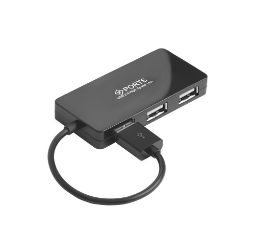 Greenconnect USB 2.0 Разветвитель GCR-UH244B на 4 порта 0,15m , black Greenconnect USB 2.0 Разветвитель GCR-UH244B на 4 порта 0,15m , black