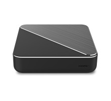 Плеер/ Smart TV Mediaplayer Dune HD Homatics Box R 4K Plus: UltraHD/60 Hz/HDR/HDR10+/Dolby Vision, CPU Amlogic S905X4-K, RAM 4 Gb, Flash 32 Gb, 1xUSB3.0, 1xUSB2.0, LAN 1000Mb/s, WiFi 802.11ax, BT 5.0, HDMI 2.1, S/PDIF, BT+Voice Remote Control, Android  TV