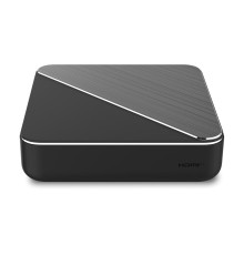Плеер/ Smart TV Mediaplayer Dune HD Homatics Box R 4K Plus: UltraHD/60 Hz/HDR/HDR10+/Dolby Vision, CPU Amlogic S905X4-K, RAM 4 Gb, Flash 32 Gb, 1xUSB3.0, 1xUSB2.0, LAN 1000Mb/s, WiFi 802.11ax, BT 5.0, HDMI 2.1, S/PDIF, BT+Voice Remote Control, Android  TV