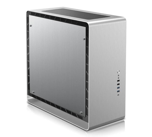 Корпус без блока питания/ Case JONSBO UMX6S-A, Midi-Tower, no fun, 2xUSB-A 3.2 + 2xUSB-A 2.0 + 1xUSB-C 3.2, E-ATX, ATX, mATX, mITX Silver