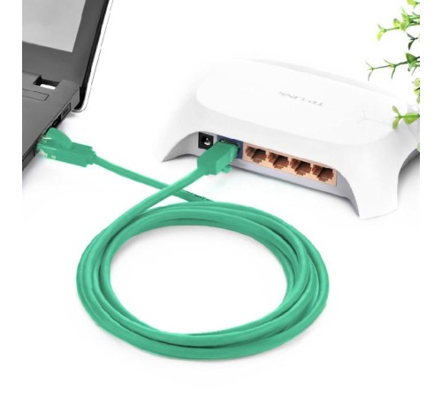 Greenconnect Патч-корд прямой 1.5m, UTP кат.5e, зеленый, позолоченные контакты, 24 AWG, литой, GCR-LNC05-1.5m, ethernet high speed 1 Гбит/с, RJ45, T568B Greenconnect Патч-корд прямой 1.5m, UTP кат.5e, зеленый, позолоченные контакты, 24 AWG, литой, GCR-LNC05-1.5m, ethernet high speed 1 Гбит/с, RJ45, T568B
