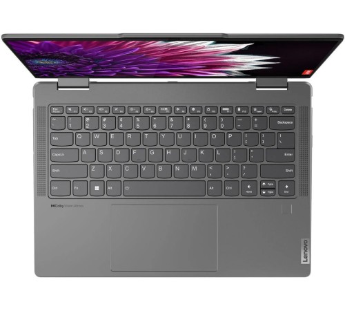 Ноутбук/ Lenovo Yoga 7 2-in-1 14IML9 14"(1920x1200 IPS)/Touch/Intel Core Ultra 5 125U(1.3Ghz)/16384Mb/1024SSDGb/noDVD/Int:Intel® Graphics/Cam/BT/WiFi/71WHr/war 1y/1.61kg/storm grey/noOS + 65W, Pen, RU kbd