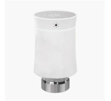 Терморегулятор для радиатора Moes ZigBee Smart Radiator Valve Thermostat белый модели ZTRV-BY-100