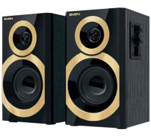 SVEN SPS-619 GOLD, чёрный, акустическая система 2.0, мощность 2х10 Вт(RMS)