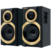 SVEN SPS-619 GOLD, чёрный, акустическая система 2.0, мощность 2х10 Вт(RMS)