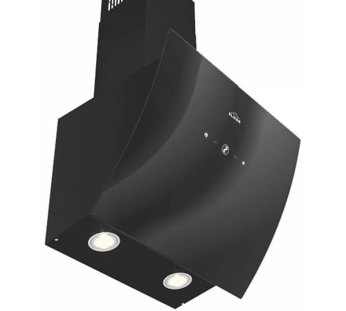 Вытяжка ELIKOR GOOD, Кухонная вытяжка ELIKOR КВ WAVE 50 BK, наклонная, 50 см, 750 м3/ч, черный