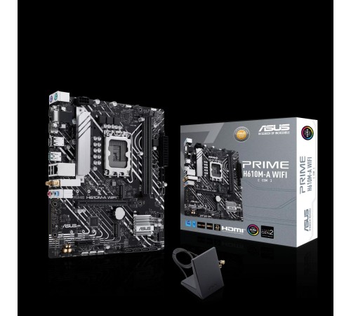 Материнская плата/ PRIME H610M-A WIFI//LGA1700 H610 USB3.2GEN2 WIFI5 MB Материнская плата/ PRIME H610M-A WIFI//LGA1700 H610 USB3.2GEN2 WIFI5 MB