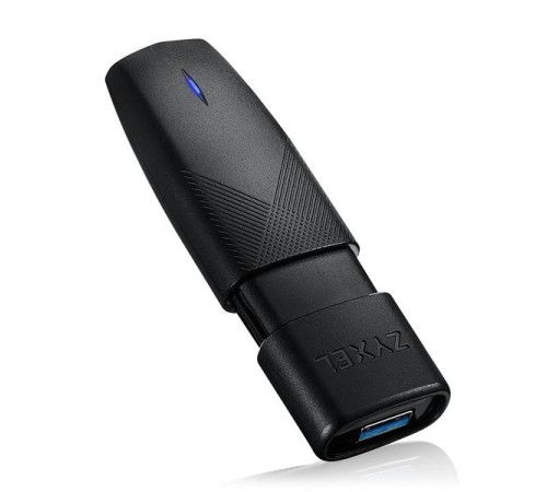 Адаптер Двухдиапазонный Wi-Fi USB-адаптер Zyxel NWD7605, AX1800, 802.11a/b/g/n/ac/ax (600+1200 Мбит/с), USB3.0 Адаптер Двухдиапазонный Wi-Fi USB-адаптер Zyxel NWD7605, AX1800, 802.11a/b/g/n/ac/ax (600+1200 Мбит/с), USB3.0