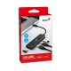 USB HUB UH-400.Порты: USB 3.0. - 4 шт. Скорость передачи данных до 5 Гбит/с. Кабель Type C 15 см.