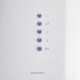 ВЫТЯЖКА MAUNFELD LEE ISLA 39 WHITE/ островная вытяжка с потолочным креплением, 1050 м3, кухни до 40м2, 52дБ, LED, электронное управление, в опции угольный фильтр CF172C, белая