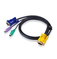 Кабель KVM PS/2 "гидра" 1.8м SP15 M(Y)-- HD15M/MINIDIN6M/ CABLE SP15 M(Y)-- HD15M/MINIDIN6M 1.8m