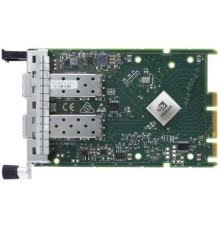 Сетевая карта/ ConnectX®-6 Lx EN adapter card, 25GbE OCP3.0, with Host Management, Dual-port SFP28, PCIe 4.0 x8, No Crypto, Thumbscrew (Pull Tab) Bracket