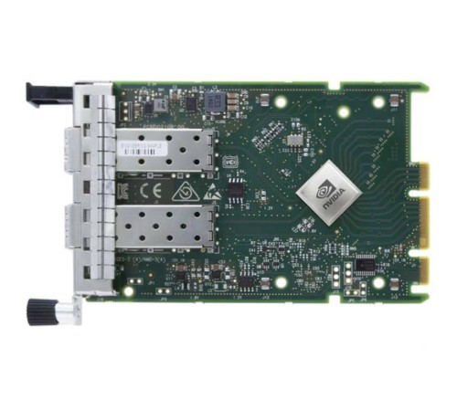 Сетевая карта/ ConnectX®-6 Lx EN adapter card, 25GbE OCP3.0, with Host Management, Dual-port SFP28, PCIe 4.0 x8, No Crypto, Thumbscrew (Pull Tab) Bracket Сетевая карта/ ConnectX®-6 Lx EN adapter card, 25GbE OCP3.0, with Host Management, Dual-port SFP28, PCIe 4.0 x8, No Crypto, Thumbscrew (Pull Tab) Bracket