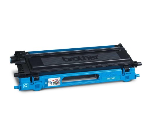 Тонер-картридж TN130C для HL-4040CN, HL-4050CDN, DCP-9040CN, MFC-9440CN голубой (1500 стр) (Мятая упаковка)