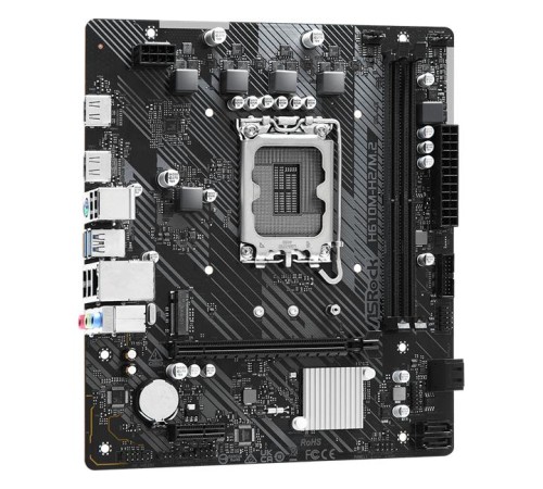 Материнская плата ASROCK H610M-H2/M.2, LGA1700, H610, 2*DDR4, 4*SATA, 1*M.2, 2*USB 3.2, 4*USB 2.0, 1*PCIx16, 1*PCIx1, 2*HDMI, mATX