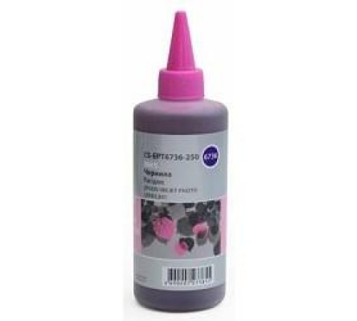 -/ Чернила Cactus CS-EPT6736-250 T6736 светло-пурпурный 250мл для Epson L800/L810/L850/L1800