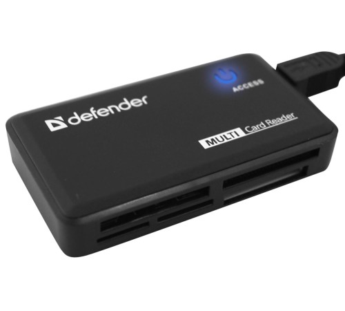 Defender Универсальный картридер Optimus USB 2.0, 5 слотов