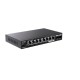 Коммутатор/ Tenda TEM2010X Коммутатор неуправляемый, 10 портов, RJ-45 8х2,5 Гбит/с, SFP+ 2х10 Гбит/с, настольный, металлический корпус