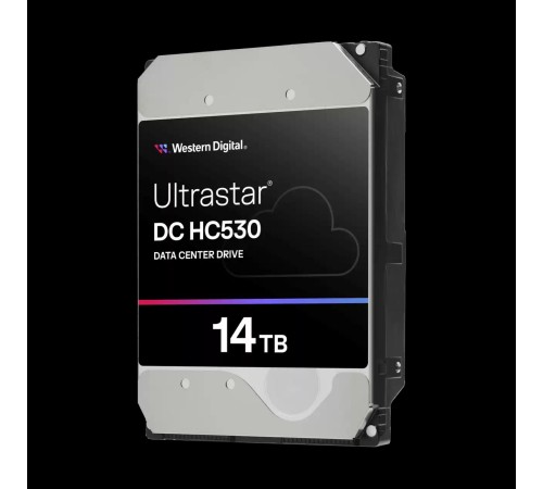 Жесткий диск/ HDD WD SATA Server 14tb Ultrastar DC HC530 7200 6Gb/s 512MB 1 year warranty (replacement WUH721414ALE6L4, ST12000NM0008)